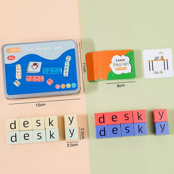 Sank Matching Letter-Spiel