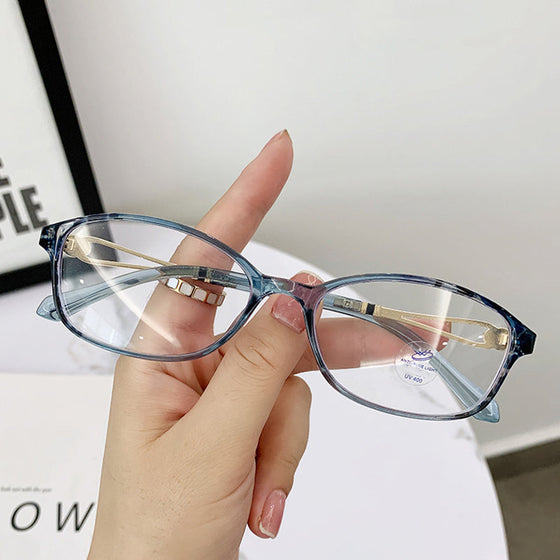 Anti-Blaulicht-Brille für Menschen mittleren und höheren Alters