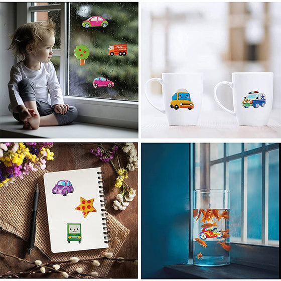 Wasserfestes Umweltfreundliches Pädagogisches Stickerbuch für Kinder