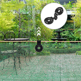 Beschattungstuch Plast Clip