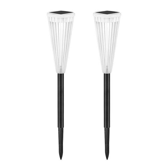 Solarleuchte Regenschirm Garten dekorative Landschaftsleuchte (2 Stück)