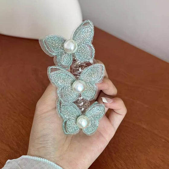 Elastische Spulen Mehrfarbiges Haar Pferdeschwanz Zöpfe Haargummi