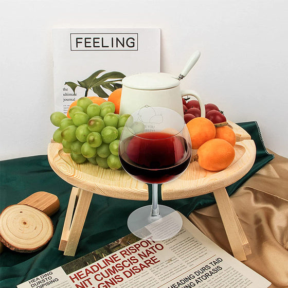 Klappbarer Picknicktisch aus Holz
