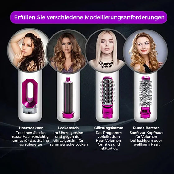 5 in 1 professioneller Stylist