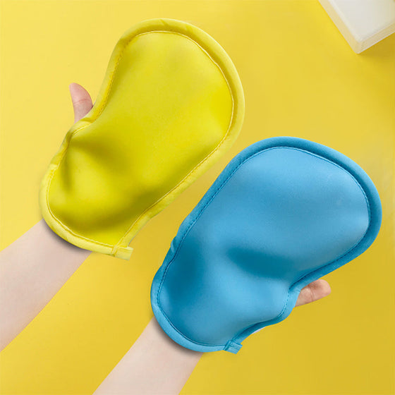 Weiche Duschhandschuhe