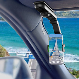 Drehbarer Multifunktionaler Sonnenblenden-Handyhalter