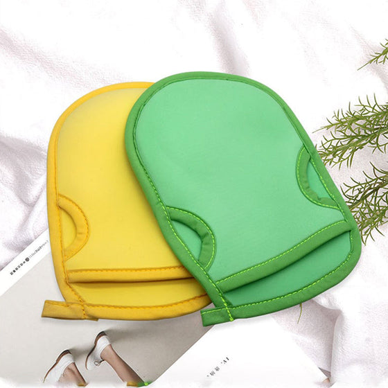 Weiche Duschhandschuhe