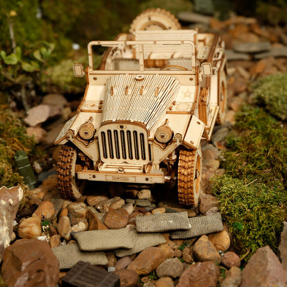 Dreidimensionales Puzzle Straßenkreuzer