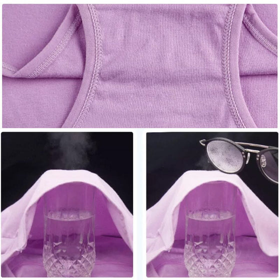 Baumwollslip mit hoher Taille und Blumenmuster