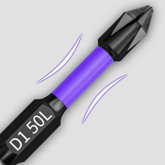 D1 Rutschfeste Und Schlagfeste Bit-Kreuzschraubendreher-Bits