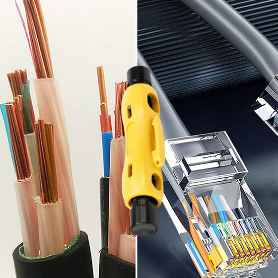 Abisolierzange für Koaxialkabel