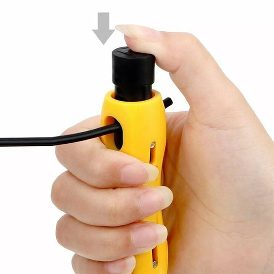 Abisolierzange für Koaxialkabel