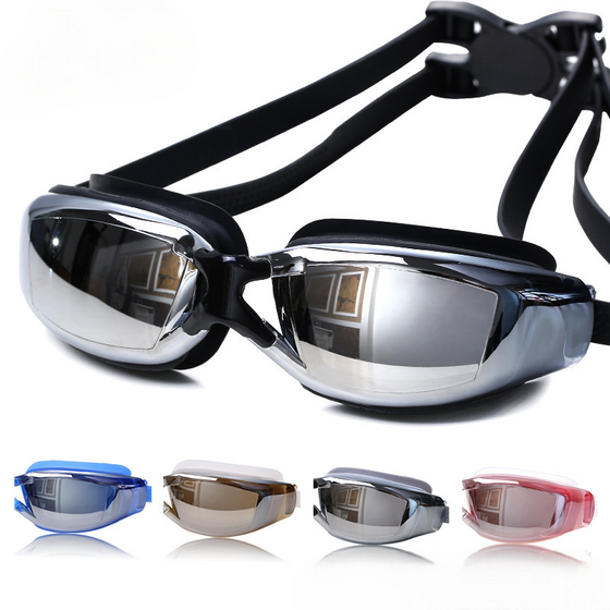 HD Erwachsene Wasserdichte Anti-Beschlag Schwimmbrille