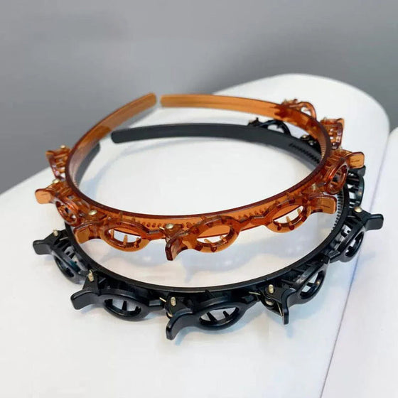 Haarband mit Ponyclip