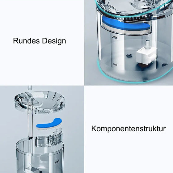 Trinkbrunnen für Katzen und Hunde