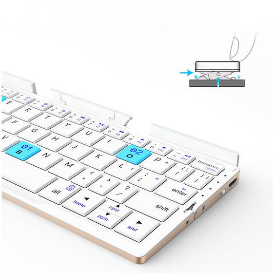 Faltbare Bluetooth-Tastatur