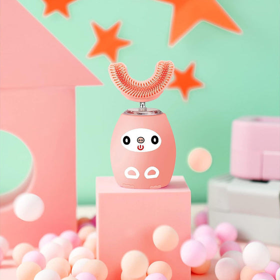 U-förmige Zahnbürste für Kinder