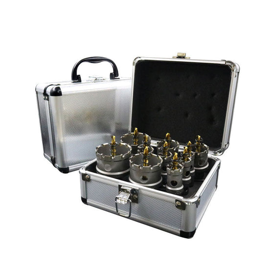 Hartmetall-Edelstahl Lochsägen-Set