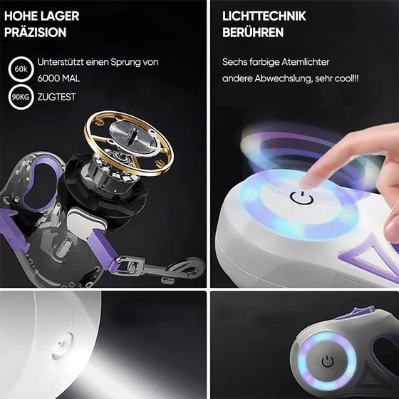 Touch-Aktivierte Automatische Einziehbare Hundeleine
