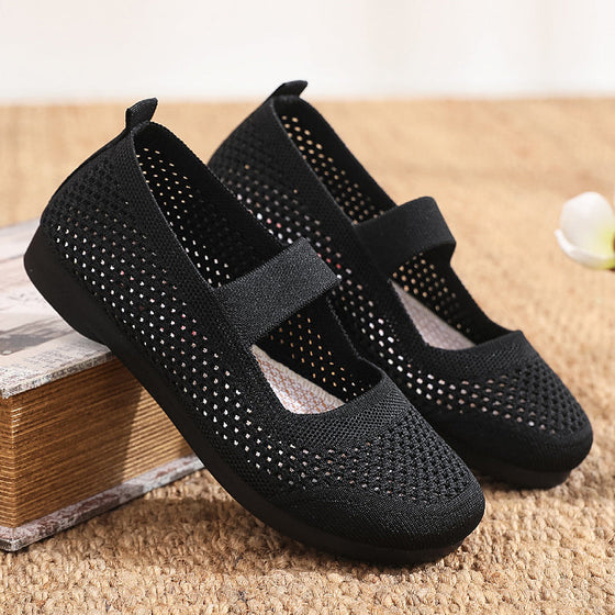 Atmungsaktive, rutschfeste Stoffschuhe für Damen