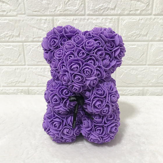 Wunderschönes Geschenk zum Valentinstag - ewiger Roser-Bär