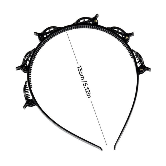 Haarband mit Ponyclip
