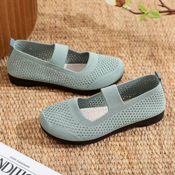 Atmungsaktive, rutschfeste Stoffschuhe für Damen