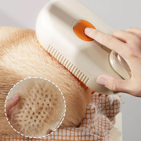 Anti-Haarausfall-Spray-Massagekamm für Haustiere