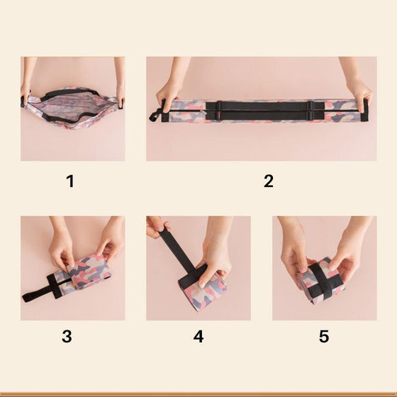 Klugeule Faltbare Reise-Einkaufstasche