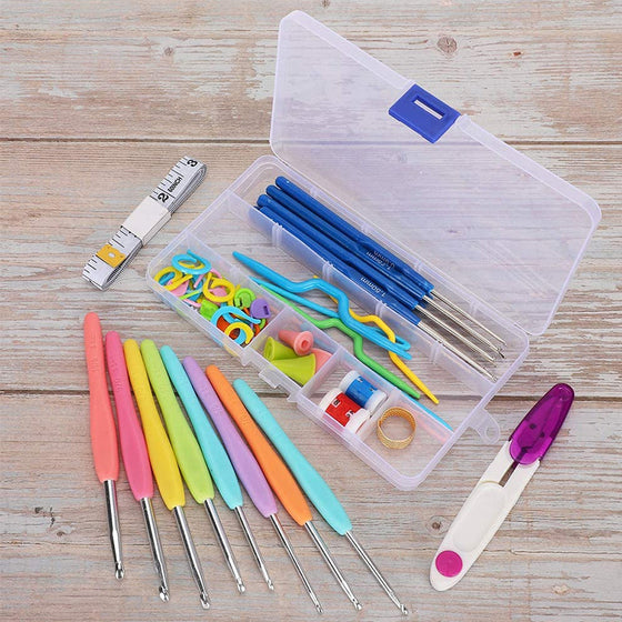 Ein praktisches Set Strick-Requisiten