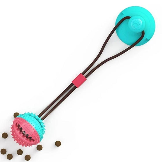 Dog Bite Toy Interaktives Leckerspielzeug mit Saugnapf