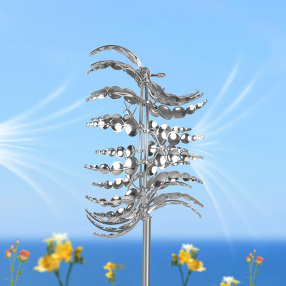 Garden Magic Kinetische Windmühle aus Metall