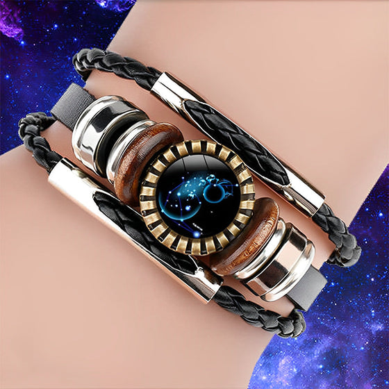 Sternzeichen-Zeitstein-Armband