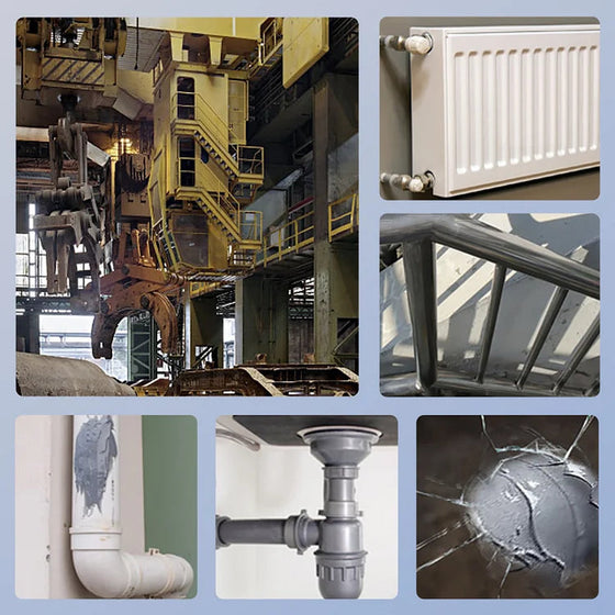 Hitzebeständiger wasserdichter Metallreparaturkleber