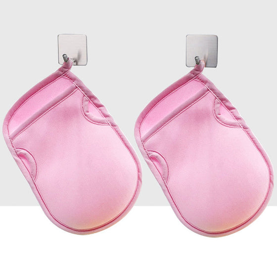 Weiche Duschhandschuhe