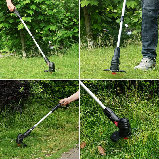 ✨Tragbarer intelligenter kabelloser elektrischer Rasenmäher/Trimmer & Edge