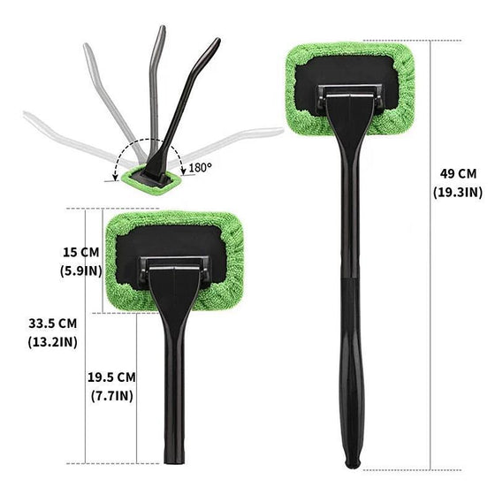 Mikrofaser-Autofensterreiniger