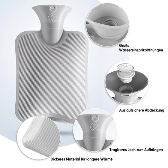 🔥Nachfüllbarer Wärmflaschengürtel aus Plüsch