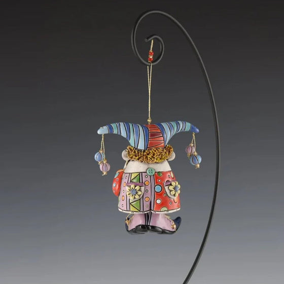 Bunte Narrenglocken-Ornamente