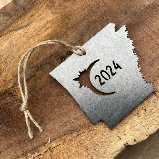 2024 Gedenkmetall-Ornament