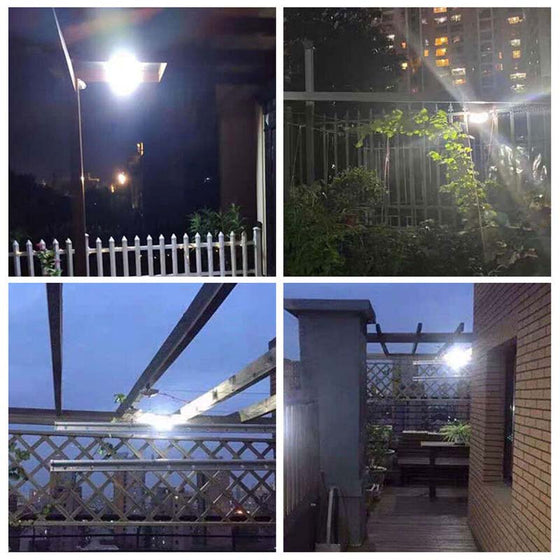 Solar-LED-Lampe für den Außenbereich