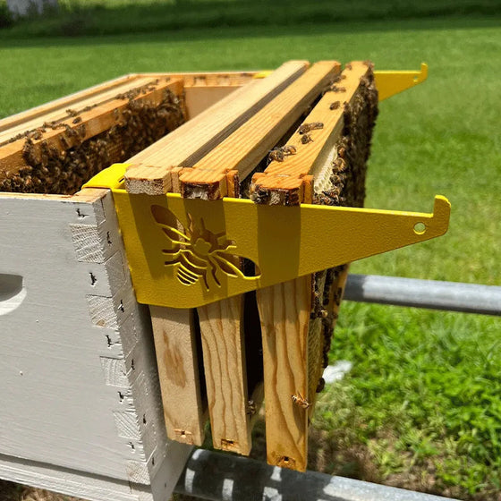 Praktische Bienenstock-Inspektionshalterung