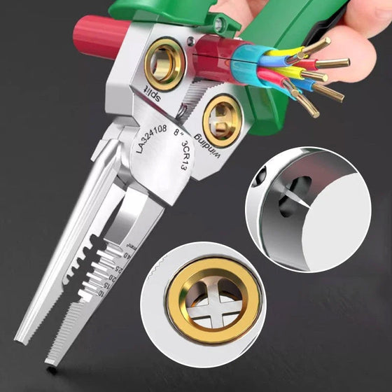 7 in 1 superleichte Multifunktions-Abisolierzange