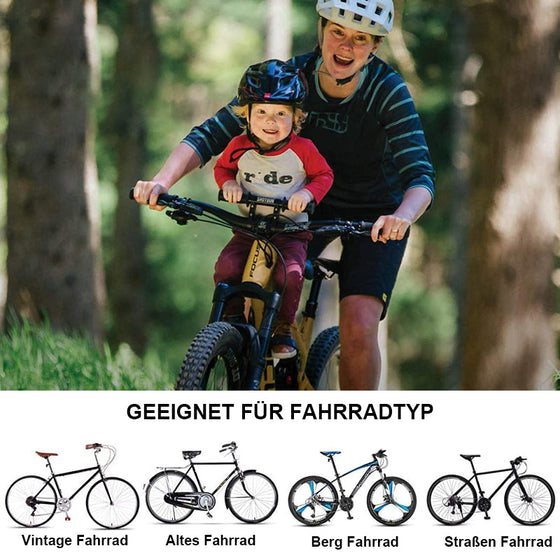 Frontmontierter Kinderfahrradsitz