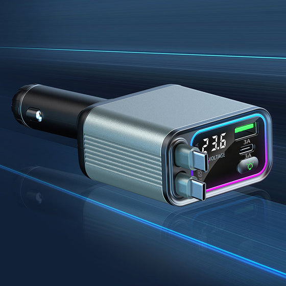 Einziehbares Auto-Schnellladegerät