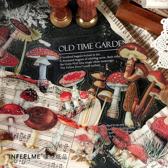 PET-Aufkleber-Set der Memory Garden-Serie