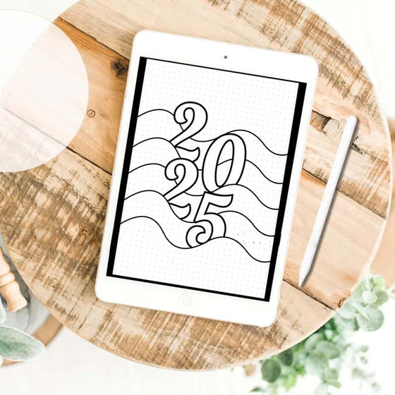 2025 JOURNAL BUNDLE - DRUCKBARE Journal-Seiten