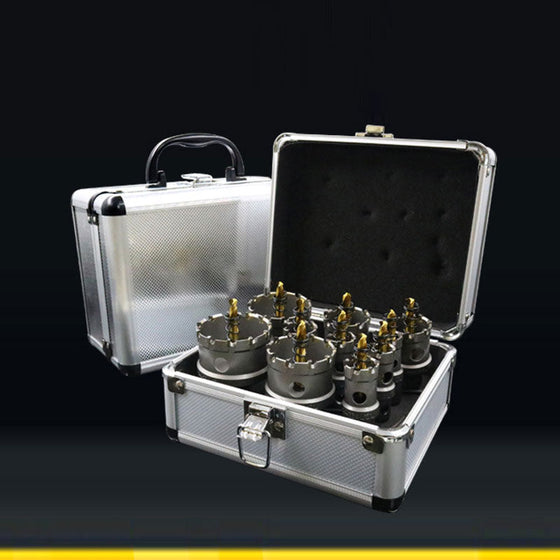 Hartmetall-Edelstahl Lochsägen-Set