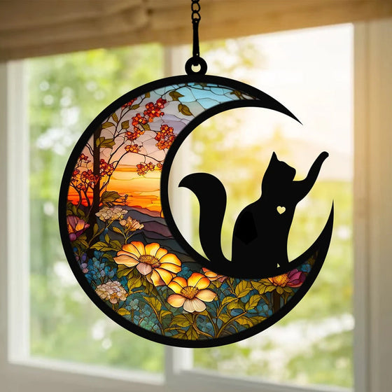 Tier auf dem Mondornament