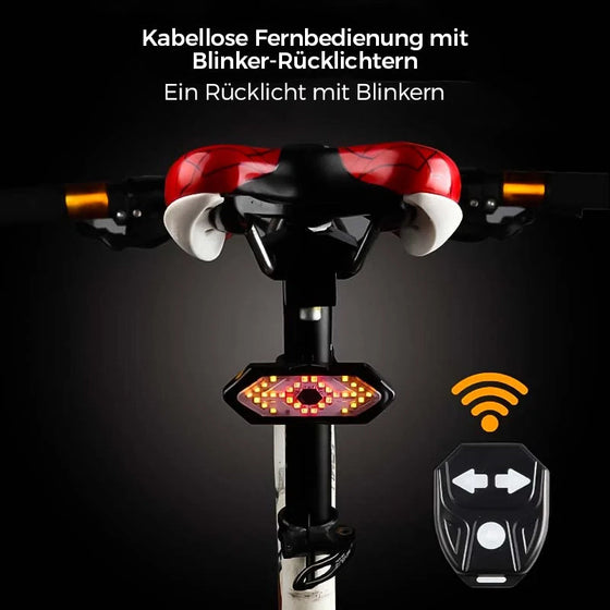 LED-Funkfernbedienung Fahrradrücklicht